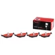 Brembo P06025N Premium Ceramic Rear Disc Brake Pad Set ALPINA/BMW/BMW (BRILLI...