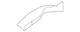 Genuine Nissan Fender Apron Extension 64112-3TA0A