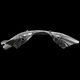 Fits CHRYSLER 300 05-10/CHARGER 06-10/MAGNUM 05-08 FRONT FENDER LINER RH Fits CHRYSLER 300 05-10/CHARGER 06-10/MAGNUM 05-08 FRONT FENDER LINER RH