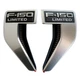 Ford F150 Limited Emblem Fender OEM 2021-2024 Set LH & RH BRUSHED SILVER Ford F150 Limited Emblem Fender OEM 2021-2024 Set LH & RH BRUSHED SILVER