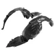 Fits 2011-2014 Subaru lmpreza WRX STI Left & Right Side Inner Fender Liner