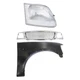 Chrome Shell and Insert Grille Kit for Ford F-150 (1999-2003), F-150 Heritage