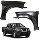 Fender Set For Nissan Frontier 2005-2021 Front Left & Right Side Primed Steel