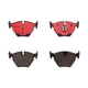 Brembo Rear Disc Brake Pad Set for BMW (P06025N)