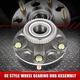 For 03-08 Acura TL Honda Accord Factory Style Rear Wheel Bearing & Hub Assembly For 03-08 Acura TL Honda Accord Factory Style Rear Wheel Bearing & Hub Assembly