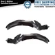 Inner Fender Liner Set For 1988-1991 Honda Civic HO1248108 HO1249108