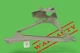 2009-2015 bmw 760li 740i 750li driver left side front fender mount bracket OEM
