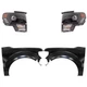 Headlamp Kit For 2009-2014 Ford F-150 Left and Right Side Assy LED w Fenders Headlamp Kit For 2009-2014 Ford F-150 Left and Right Side Assy LED w Fenders
