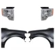 Fender Front Left-and-Right for F150 Truck Left & Right Ford F-150 2009-2014 Fender Front Left-and-Right for F150 Truck Left & Right Ford F-150 2009-2014