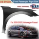 Fender For 2020-2022 Volkswagen Passat Front Passenger Side Primed Steel Fender For 2020-2022 Volkswagen Passat Front Passenger Side Primed Steel