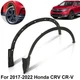 Fit For 2017-2022 Honda CR-V CRV Front LH+RH Fender Flare Wheel Arch Molding Fit For 2017-2022 Honda CR-V CRV Front LH+RH Fender Flare Wheel Arch Molding