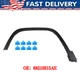 68210315AE LEFT WHEEL ARCH FLARE MOLDING TRIM FOR 2014-2018 JEEP CHEROKEE 68210315AE LEFT WHEEL ARCH FLARE MOLDING TRIM FOR 2014-2018 JEEP CHEROKEE