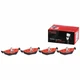 Brembo P06025N Prime Ceramic AD452 Brake Pads - Rear Pair