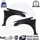 Fenders Set For 12-15 Honda Civic Sedan 12-13 Coupe Front LH and RH Primed Steel