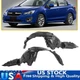 For Subaru WRX STI Splash Guard Fender Liner 2013-15 Front Driver & Passenger .