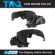 TRQ Inner Fender Liner Set Fits 2015-2019 Nissan Versa NI1248139 NI1249139