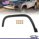 For 2014-2018 Jeep Cherokee Left Side Wheel Arch Fender Flare Molding Trim LH For 2014-2018 Jeep Cherokee Left Side Wheel Arch Fender Flare Molding Trim LH
