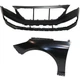 Bumper Cover Kit For 2015-2017 Sonata Front Sport Type Bumper CAPA 2pc Bumper Cover Kit For 2015-2017 Sonata Front Sport Type Bumper CAPA 2pc