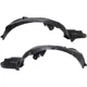 Front Fender Liners Set For 2011-2014 Subaru Impreza WRX