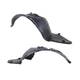For Nissan Versa 2015-2018 Fender Liner Driver And Passenger Side | Pair | Front