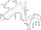 Genuine Hyundai Fender Ledge Cover 84159-S2500 Genuine Hyundai Fender Ledge Cover 84159-S2500