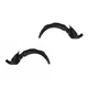 For Honda Civic 1990 1991 Fender Liner Driver and Passenger Side | Pair