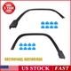 2X Front Left Right Set Fender Flare Textured For 2014-18 Jeep Cherokee Molding 2X Front Left Right Set Fender Flare Textured For 2014-18 Jeep Cherokee Molding