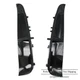 For Porsche Panamera 2017-2023 1 Pair Gloss Black Fender Grille Air Vents Trim