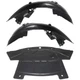 Front Fender Liners and Engine Splash Shield Kit For 2005-2010 Chrysler 300 RWD Front Fender Liners and Engine Splash Shield Kit For 2005-2010 Chrysler 300 RWD