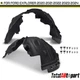 2x Inner Fender Liners for Ford Explorer Police Interceptor Utility 20-24 Front