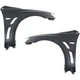 Fender For Mitsubishi Lancer 2008-2015 Front Left and Right Evolution Steel Fender For Mitsubishi Lancer 2008-2015 Front Left and Right Evolution Steel