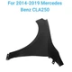 Fit For 2014-2019 Mercedes Benz CLA250 Primed Front Driver Side Fender Aluminum Fit For 2014-2019 Mercedes Benz CLA250 Primed Front Driver Side Fender Aluminum