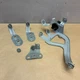 2011-2016 BMW 528i 535i 550i FRONT LEFT LH SIDE FENDER PANEL BRACKET SET OEM