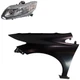 Headlight Kit Fits 2013-2015 Honda Civic Driver Side with 1 Fender 33150TR0A51