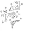 Genuine Mopar Body Side Aperture To Fender Center Bracket 4719648AA Genuine Mopar Body Side Aperture To Fender Center Bracket 4719648AA