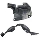 Set of 2 Fender Liner For 14-18 Mazda 3 Front Left & Right Sedan/H/B