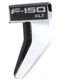 2021-2025 F-150 XLT Fender Emblem Vent OEM - RIGHT CHROME F150 2021-2025 F-150 XLT Fender Emblem Vent OEM - RIGHT CHROME F150