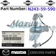 OEM 2016-2025 Mazda Miata MX-5 Driver Front Door Window Regulato N243-59-590B