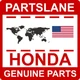 60213-TG7-A00ZZ Stay Right Front Fender Honda OEM Genuine 60213TG7A00ZZ