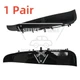 For Porsche Panamera 17-23 Gloss Black Fender Grille Air Vents Trim 1 Pair USA