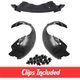 Fender Liner & Engine Under Cover Set w/ Clips For 2005-2010 Dodge Charger Fender Liner & Engine Under Cover Set w/ Clips For 2005-2010 Dodge Charger