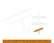 MERCEDES OEM 10-13 E350,E400,E550 Fender Exterior Trim-Body Side Mldg 2126903462 MERCEDES OEM 10-13 E350,E400,E550 Fender Exterior Trim-Body Side Mldg 2126903462