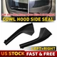 FOR 2007-2012 NISSAN VERSA LEFT + RIGHT SIDE COWL GRILLE OUTER EXTENSION TRIM