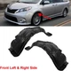 New Front Driver & Passenger Side Fender Liner Set For 2011-2017 Toyota Sienna