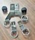 04 05 06  KIA AMANTI TRUNK CARGO HOOKS TIE DOWN OEM LINER HOOK POINT SET KIT