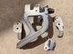 2012 BMW F10 550i Right Passenger Side Fender Mount Bracket Set of 4 Black OEM