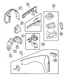 Genuine Mopar Upper Load Path Beam Right Outer 4646698AC Genuine Mopar Upper Load Path Beam Right Outer 4646698AC