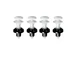 4 OLD SCHOOL PILLAR/ROCKER CLIPS! FITS 2004 & UP HONDA CIVIC PILOT ACURA MDX 4 OLD SCHOOL PILLAR/ROCKER CLIPS! FITS 2004 & UP HONDA CIVIC PILOT ACURA MDX