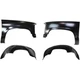 Fender Kit For 1988-1998 Chevrolet C1500 Front Left and Right Side Primed Steel Fender Kit For 1988-1998 Chevrolet C1500 Front Left and Right Side Primed Steel