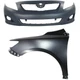Bumper Cover Kit For 2009-2010 Toyota Corolla Front 2 Pieces Bumper Cover Kit For 2009-2010 Toyota Corolla Front 2 Pieces